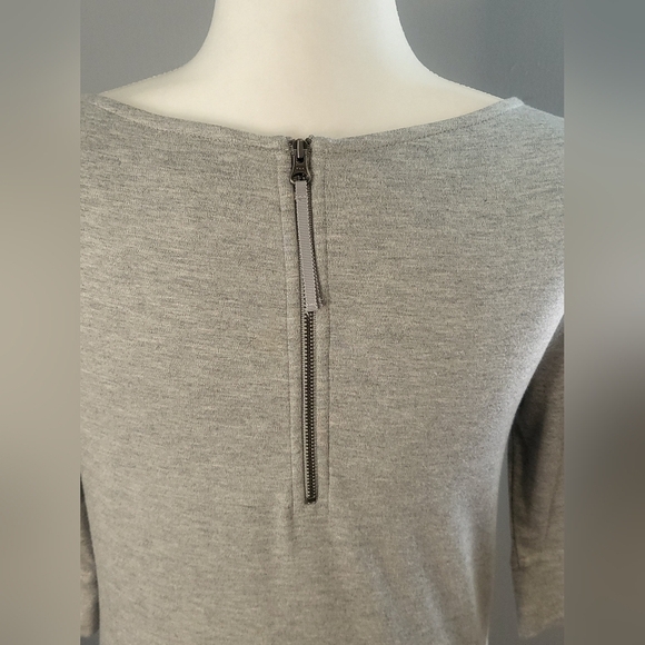 Adrienne Vittadini 3/4 Sleeve Back Zip Stretchy Dress - Size XS - Picture 4 of 10